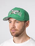 Бейсболка MITCHELL NESS арт. HP14516-PEAGREN Philadelphia Eagles NFL (зеленый)